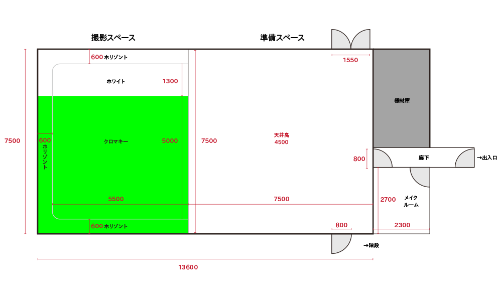 スタジオ見取り図